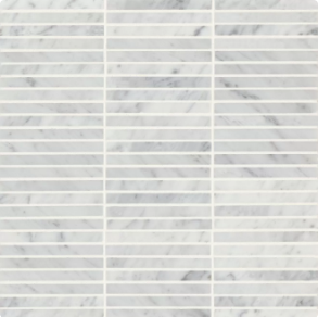 White Carrara Mosaic 3 - marble tile